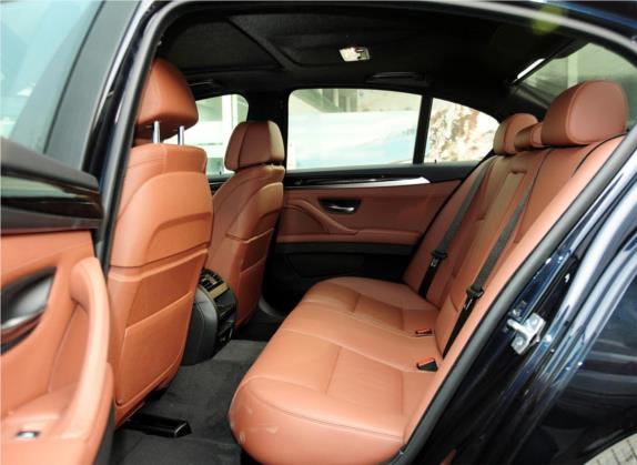 宝马5系(进口) 2014款 535i xDrive M运动型 车厢座椅   后排空间
