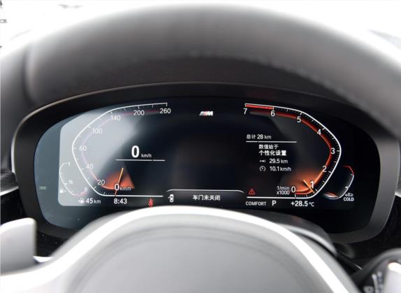 宝马5系(进口) 2021款 530i 风尚版 M运动套装 中控类   仪表盘