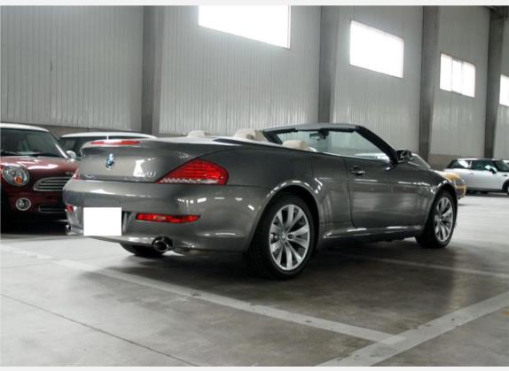 宝马6系 2007款 650i敞篷轿跑车 外观   斜后