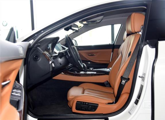 宝马6系 2016款 640i xDrive Gran Coupe 车厢座椅   前排空间