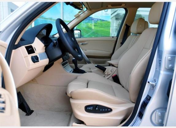 宝马X3(进口) 2009款 xDrive25i豪华增配型 车厢座椅   前排空间