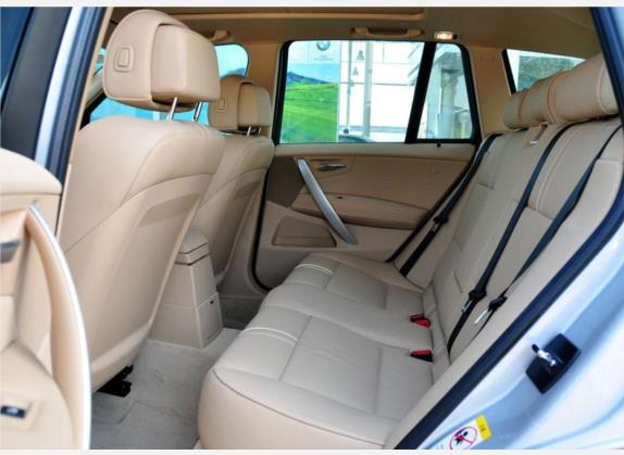 宝马X3(进口) 2009款 xDrive25i豪华增配型 车厢座椅   后排空间