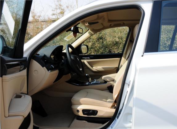 宝马X3(进口) 2011款 xDrive28i 豪华型 车厢座椅   前排空间