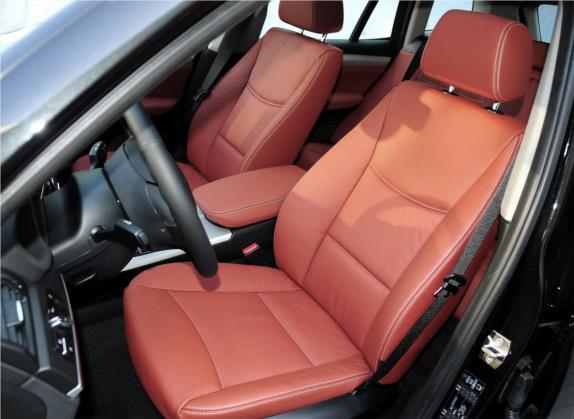 宝马X3(进口) 2012款 xDrive28i 领先型 车厢座椅   后排空间
