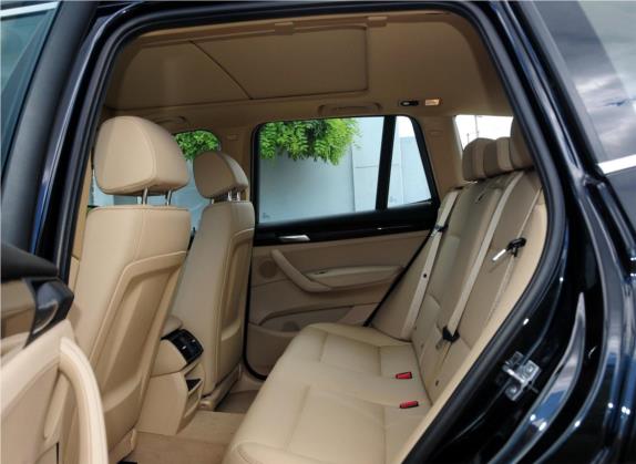 宝马X3(进口) 2012款 xDrive20i 豪华型 车厢座椅   后排空间