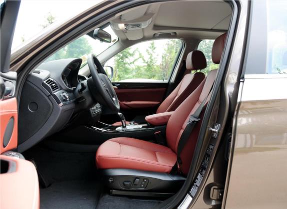 宝马X3(进口) 2012款 xDrive28i 豪华型 车厢座椅   前排空间
