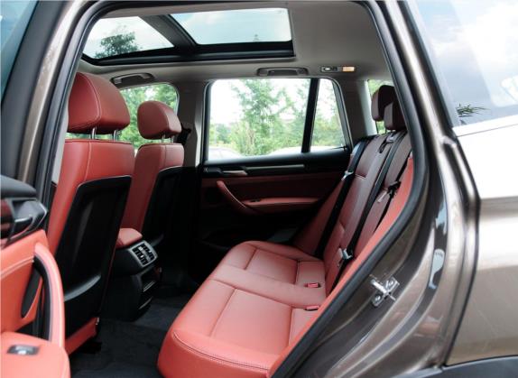 宝马X3(进口) 2012款 xDrive28i 豪华型 车厢座椅   后排空间