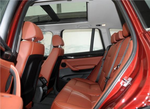 宝马X3(进口) 2013款 xDrive20i 豪华型 车厢座椅   后排空间