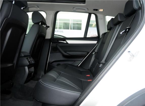 宝马X3(进口) 2013款 xDrive28i 领先型 车厢座椅   后排空间
