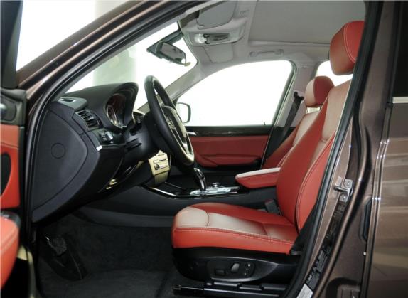 宝马X3(进口) 2013款 xDrive28i 豪华型 车厢座椅   前排空间