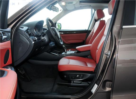 宝马X3(进口) 2013款 改款 xDrive20i 豪华型 车厢座椅   前排空间