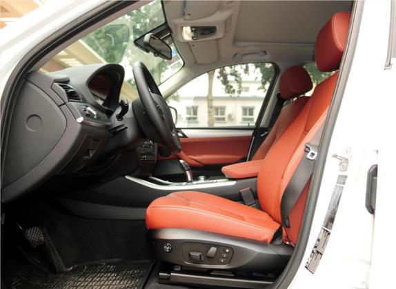 宝马X3(进口) 2013款 改款 xDrive28i 豪华型 车厢座椅   前排空间