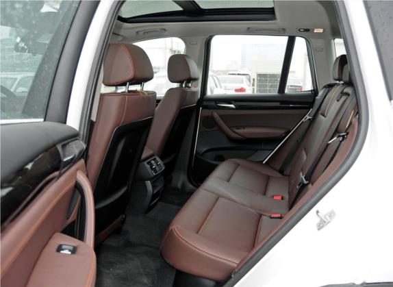 宝马X3(进口) 2014款 xDrive20i X设计套装 车厢座椅   后排空间