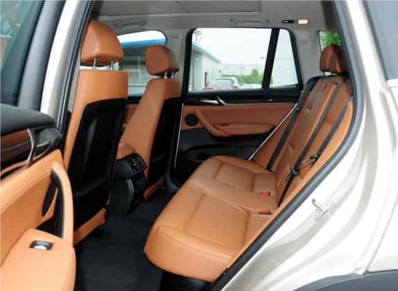 宝马X3(进口) 2014款 xDrive28i X设计套装 车厢座椅   后排空间
