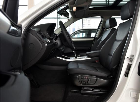 宝马X3(进口) 2016款 sDrive20i 车厢座椅   前排空间