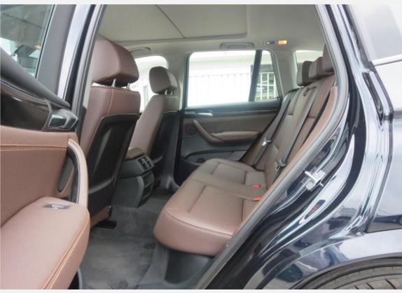宝马X3(进口) 2016款 xDrive20i M运动型 车厢座椅   后排空间