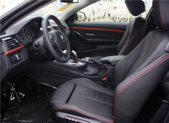 宝马4系 2014款 428i xDrive豪华设计套装 车厢座椅   前排空间