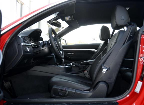 宝马4系 2014款 428i 敞篷豪华设计套装 车厢座椅   前排空间