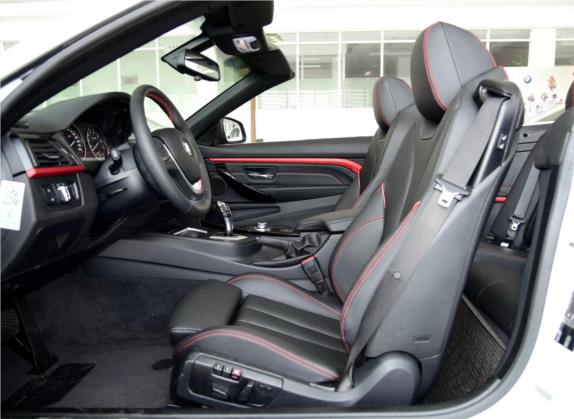 宝马4系 2014款 420i 敞篷运动设计套装 车厢座椅   前排空间