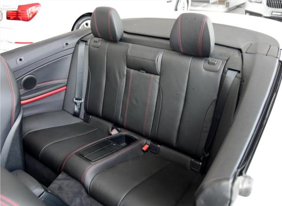 宝马4系 2014款 420i 敞篷运动设计套装 车厢座椅   后排空间