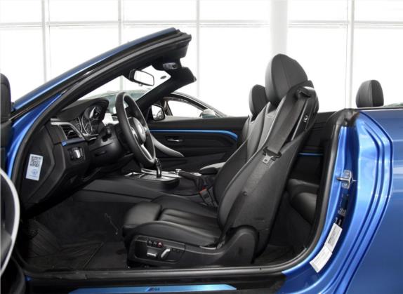 宝马4系 2016款 420i 敞篷设计套装型 车厢座椅   前排空间