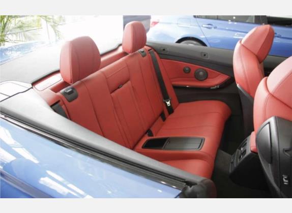 宝马4系 2016款 440i 敞篷设计套装型 车厢座椅   后排空间