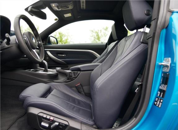 宝马4系 2017款 440i xDrive M运动套装 车厢座椅   前排空间