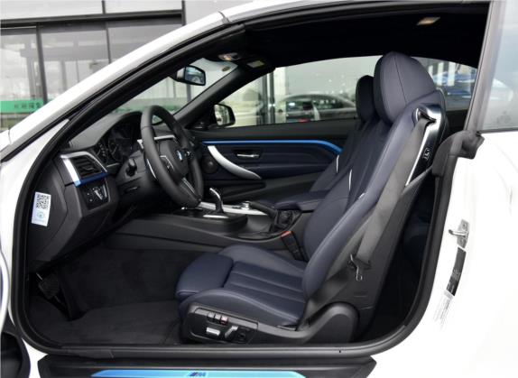 宝马4系 2017款 425i 敞篷M运动套装 车厢座椅   前排空间