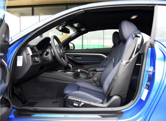 宝马4系 2017款 430i 敞篷M运动套装 车厢座椅   前排空间
