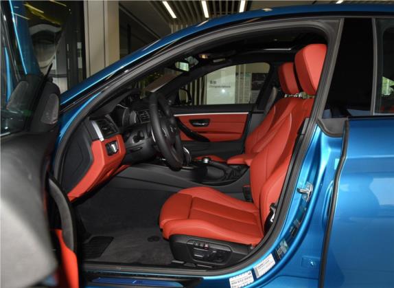 宝马4系 2019款 430i Gran Coupe M运动曜夜版 车厢座椅   前排空间