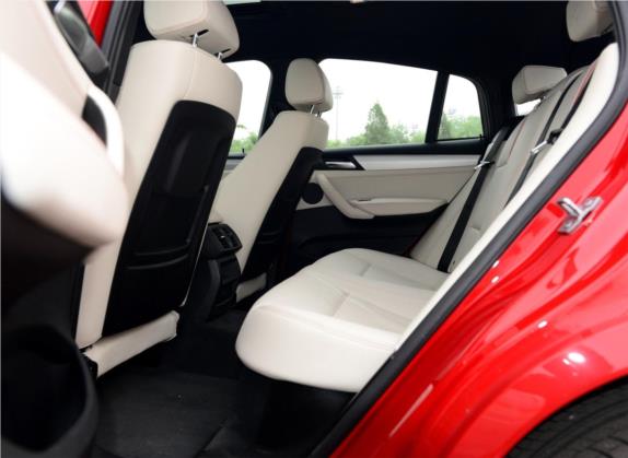 宝马X4 2014款 xDrive35i M运动型 车厢座椅   后排空间