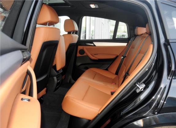 宝马X4 2014款 xDrive28i M运动型 车厢座椅   后排空间