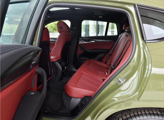 宝马X4 2022款 改款 xDrive 30i M运动曜夜套装 车厢座椅   后排空间