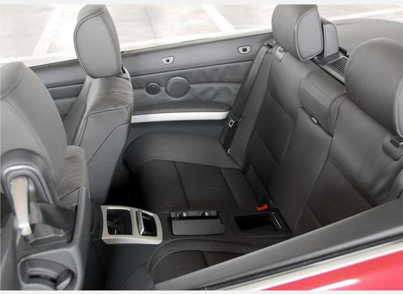 宝马3系(进口) 2007款 325i敞篷轿跑车 车厢座椅   后排空间