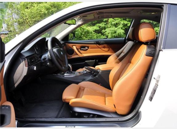 宝马3系(进口) 2011款 335i双门轿跑车 车厢座椅   前排空间