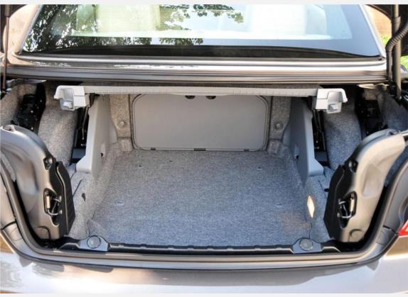 宝马3系(进口) 2011款 320i敞篷轿跑版 车厢座椅   后备厢