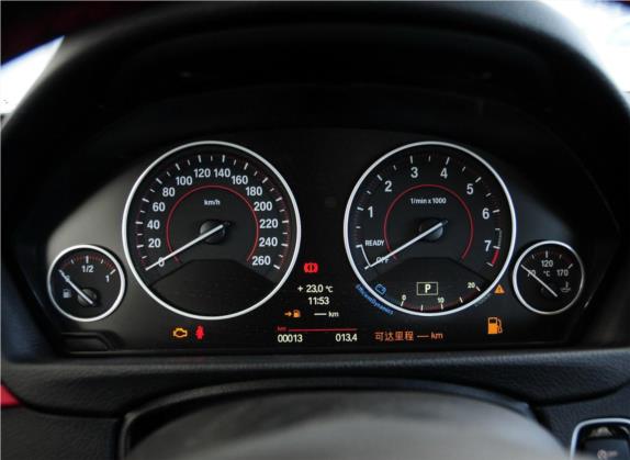 宝马3系(进口) 2013款 320i运动设计套装 旅行版 中控类   仪表盘