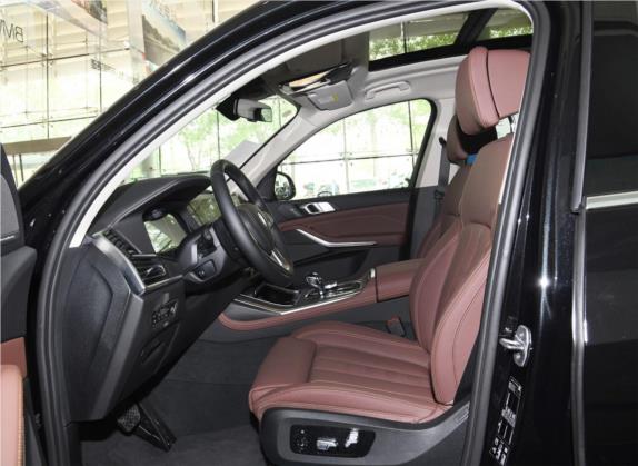 宝马X7 2019款 xDrive40i 领先型豪华套装 车厢座椅   前排空间