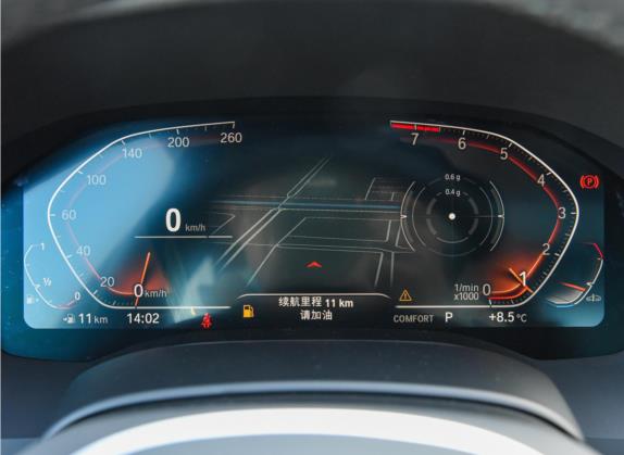 宝马8系 2021款 改款 840i 四门轿跑车 M运动套装 中控类   仪表盘
