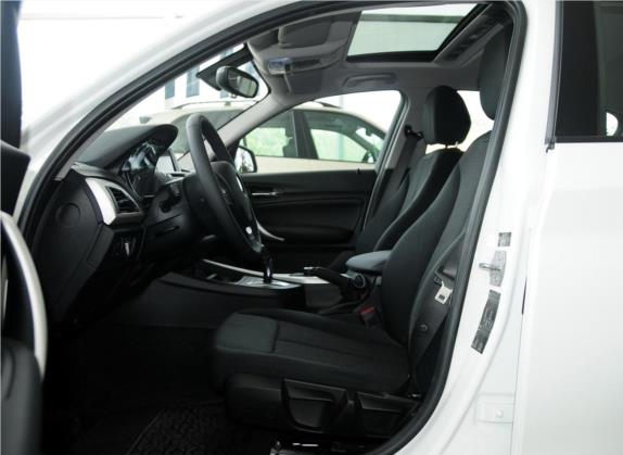 宝马1系(进口) 2013款 改款 116i 领先型 车厢座椅   前排空间