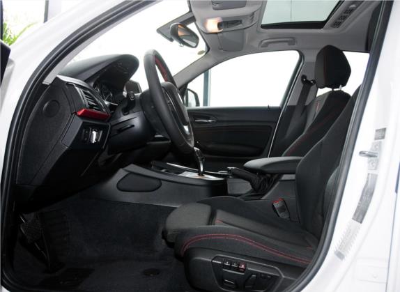 宝马1系(进口) 2013款 改款 118i 运动型 车厢座椅   前排空间