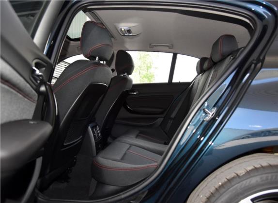 宝马1系(进口) 2015款 120i 运动设计套装 车厢座椅   后排空间