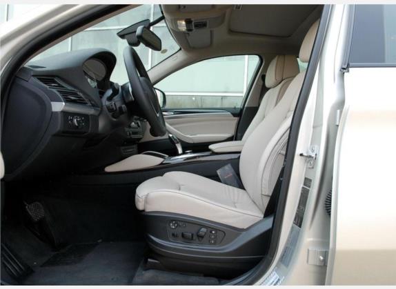 宝马X6 2008款 xDrive50i 车厢座椅   前排空间