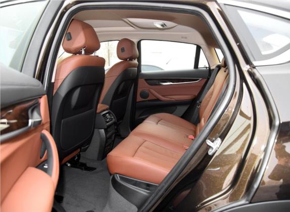 宝马X6 2017款 xDrive28i 车厢座椅   后排空间