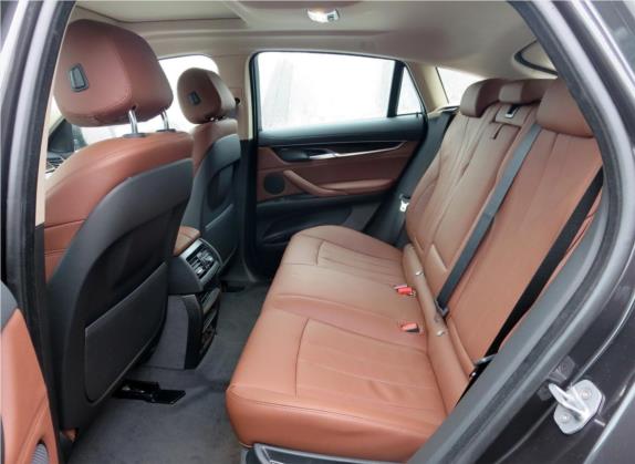 宝马X6 2017款 xDrive35i 领先型 车厢座椅   后排空间