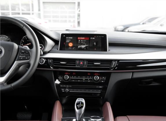 宝马X6 2018款 xDrive35i 领先型 中控类   中控台
