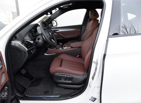 宝马X6 2019款  xDrive35i尊享型 M运动套装 车厢座椅   前排空间
