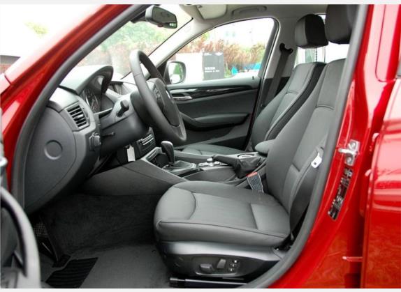 宝马X1(进口) 2010款 sDrive18i豪华型 车厢座椅   前排空间