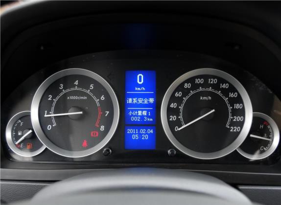 北京汽车E系列 2012款 两厢 1.3L 手动乐天版 中控类   仪表盘