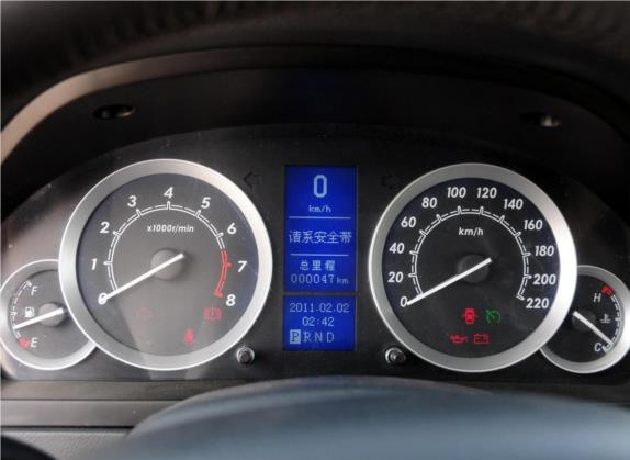 北京汽车E系列 2012款 两厢 1.5L 自动乐享版 中控类   仪表盘